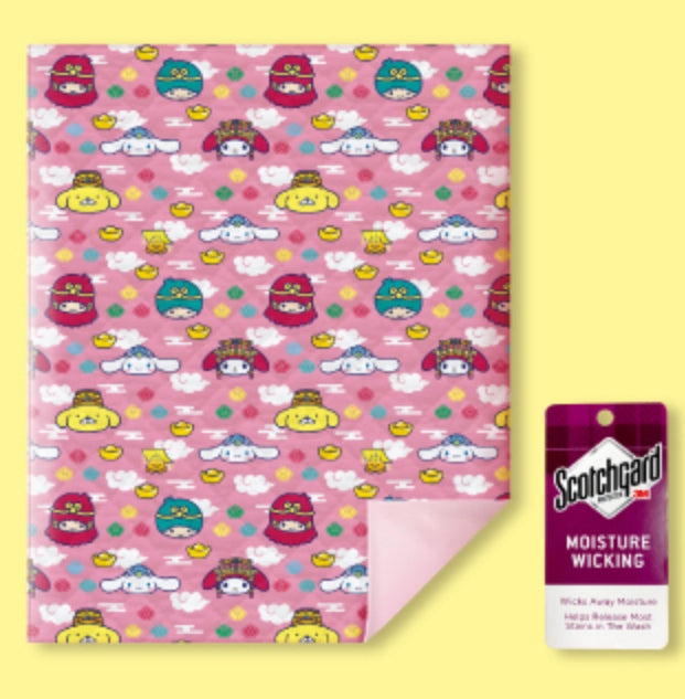 Sanrio Taiwan Family Mart Limited God Style 48" x 60" Quilt
