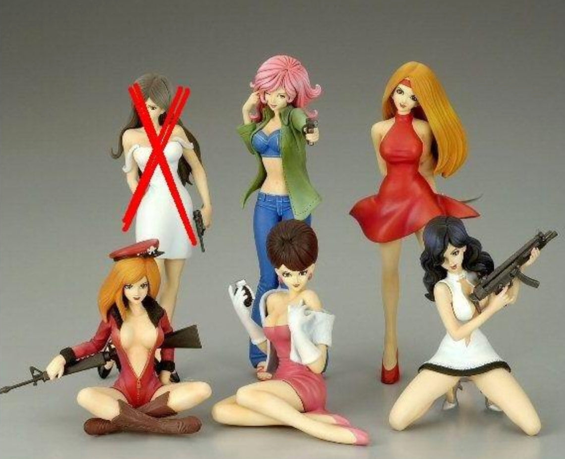 Yamato SIF Story Image Monkey Punch Girl Collection Cutie 5 Trading Figure Set