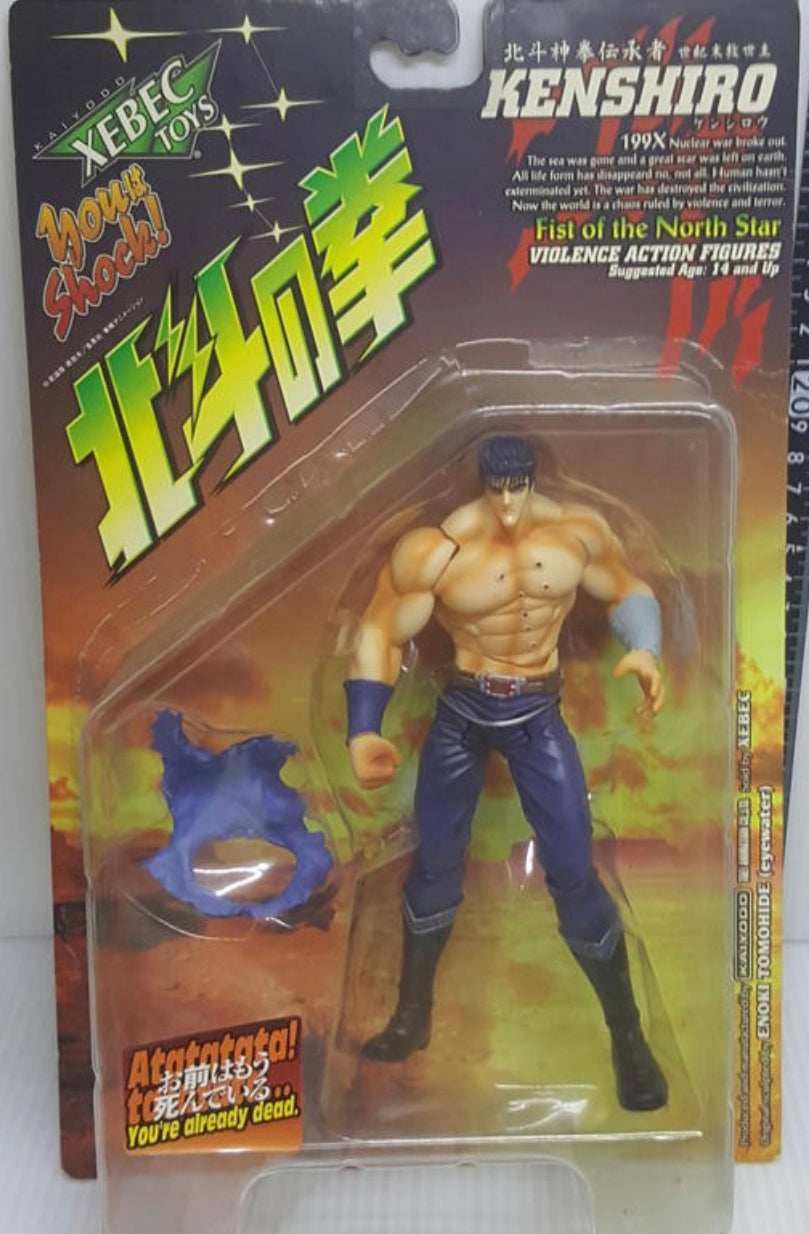 Kaiyodo Xebec Toys Fist of The North Star 199X Kenshiro Violence Action Figure