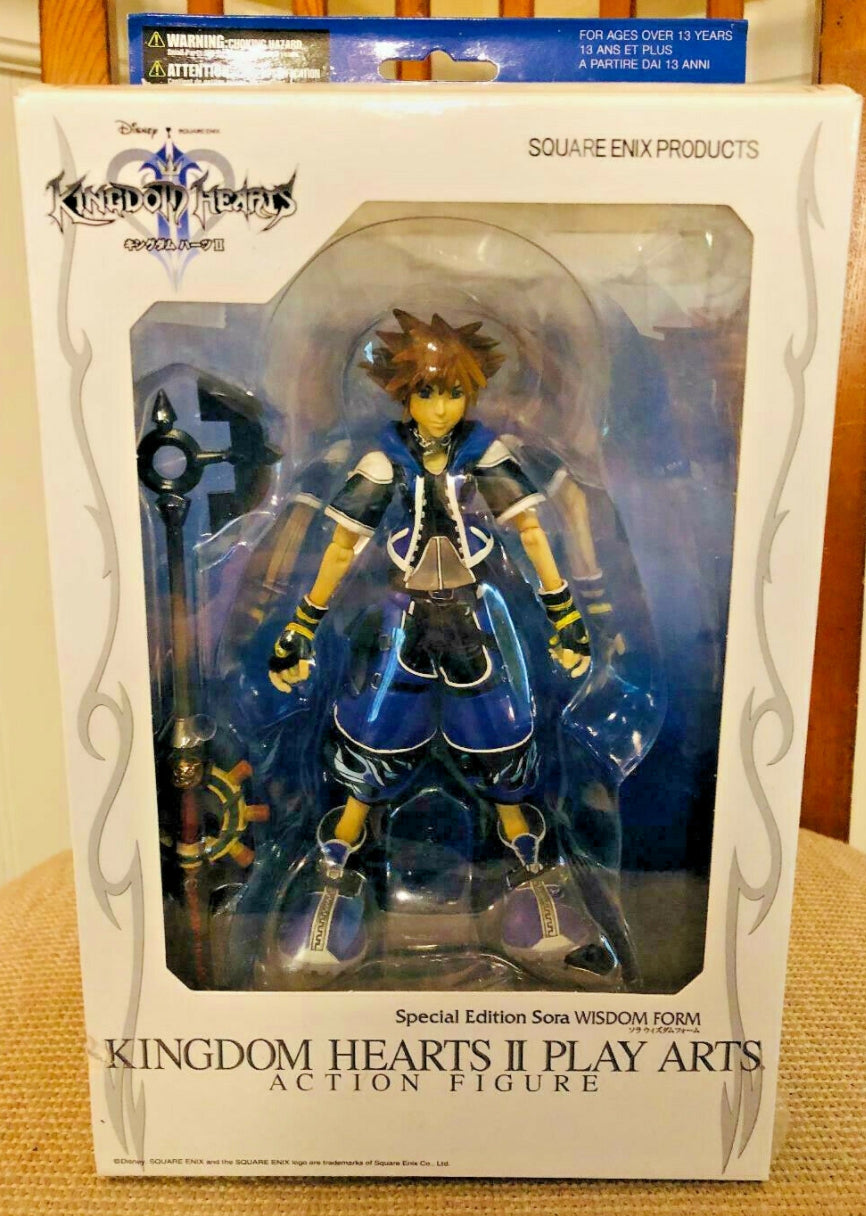 Square Enix Kingdom Hearts II Play Arts Special Edition Sora Wisdom Form Action Figure