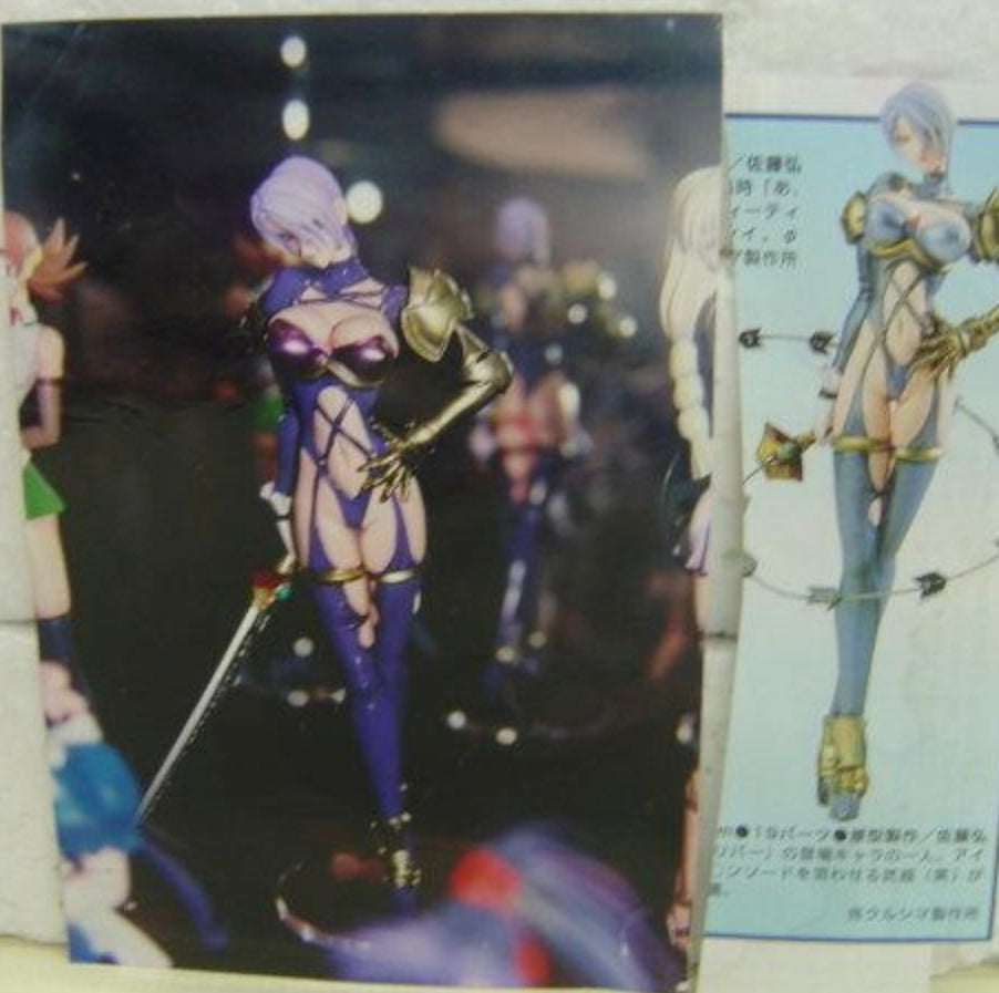 1/8 Soul Calibur Ivy Cold Cast Model Kit Figure