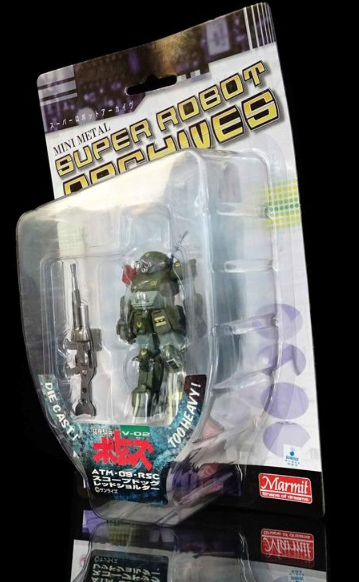 Marmit Armored Trooper Votoms Mini Metal Super Robot Archives V-02 Action Figure