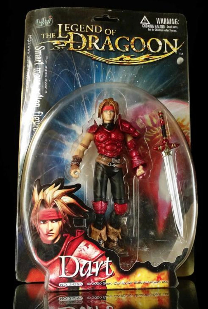 BBi The Legend of Dragoon Dart Smart Move Action Figure