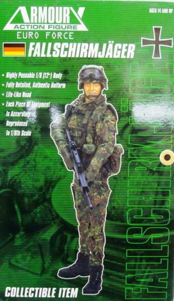 Armoury 1/6 12" Euro Force German Fallschirmjäger Action Figure