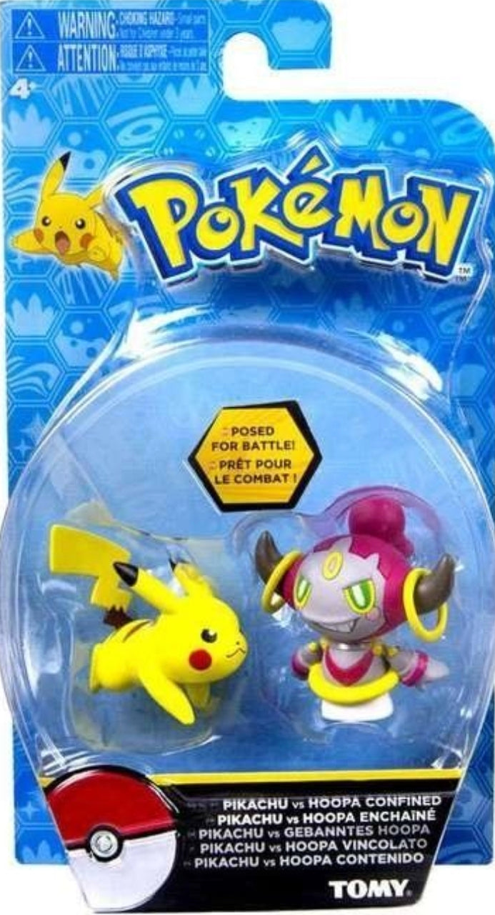 Pokémon Xy Mini Figuras De Batalha Hawlucha Vs Banette Tomy