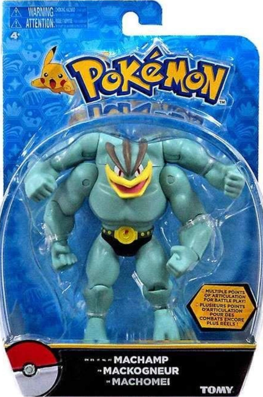 Tomy Pokemon Pocket Monster Machamp 6" Action Figure