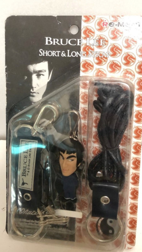 Re-ment Bruce Lee Short & Long Strap Mascot Figure