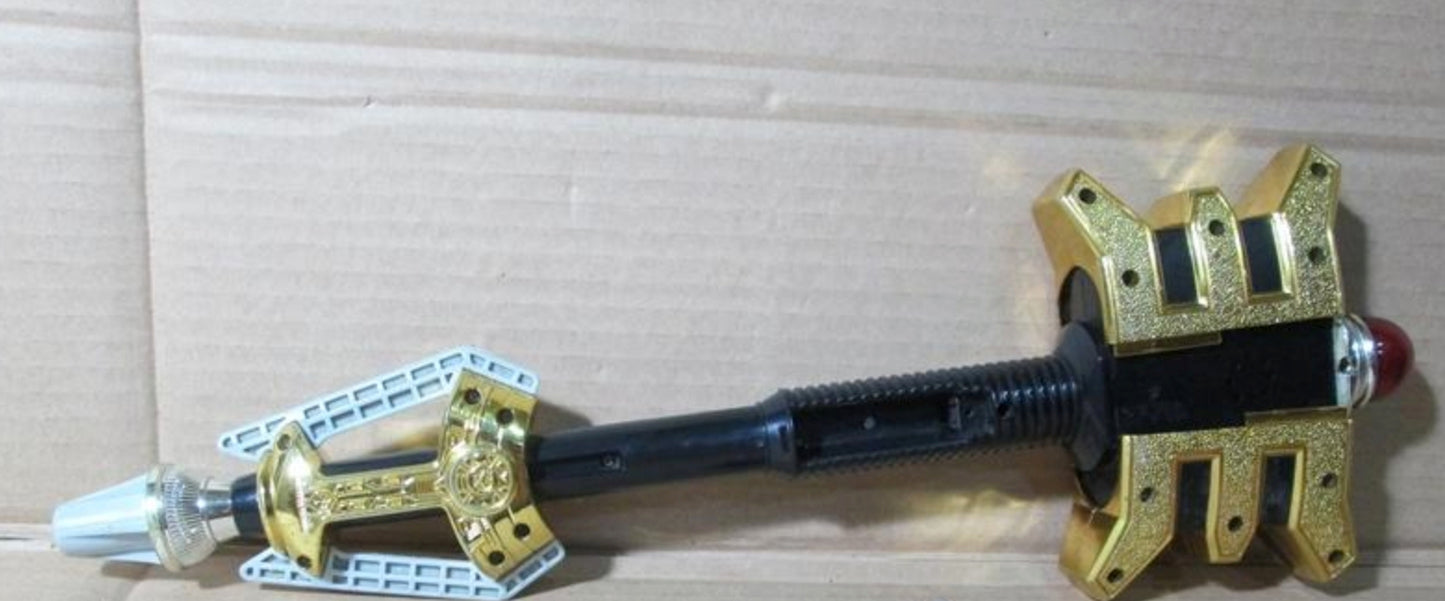 Bandai Power Rangers Zeo Ohranger Weapon Golden Power Staff Stick Used
