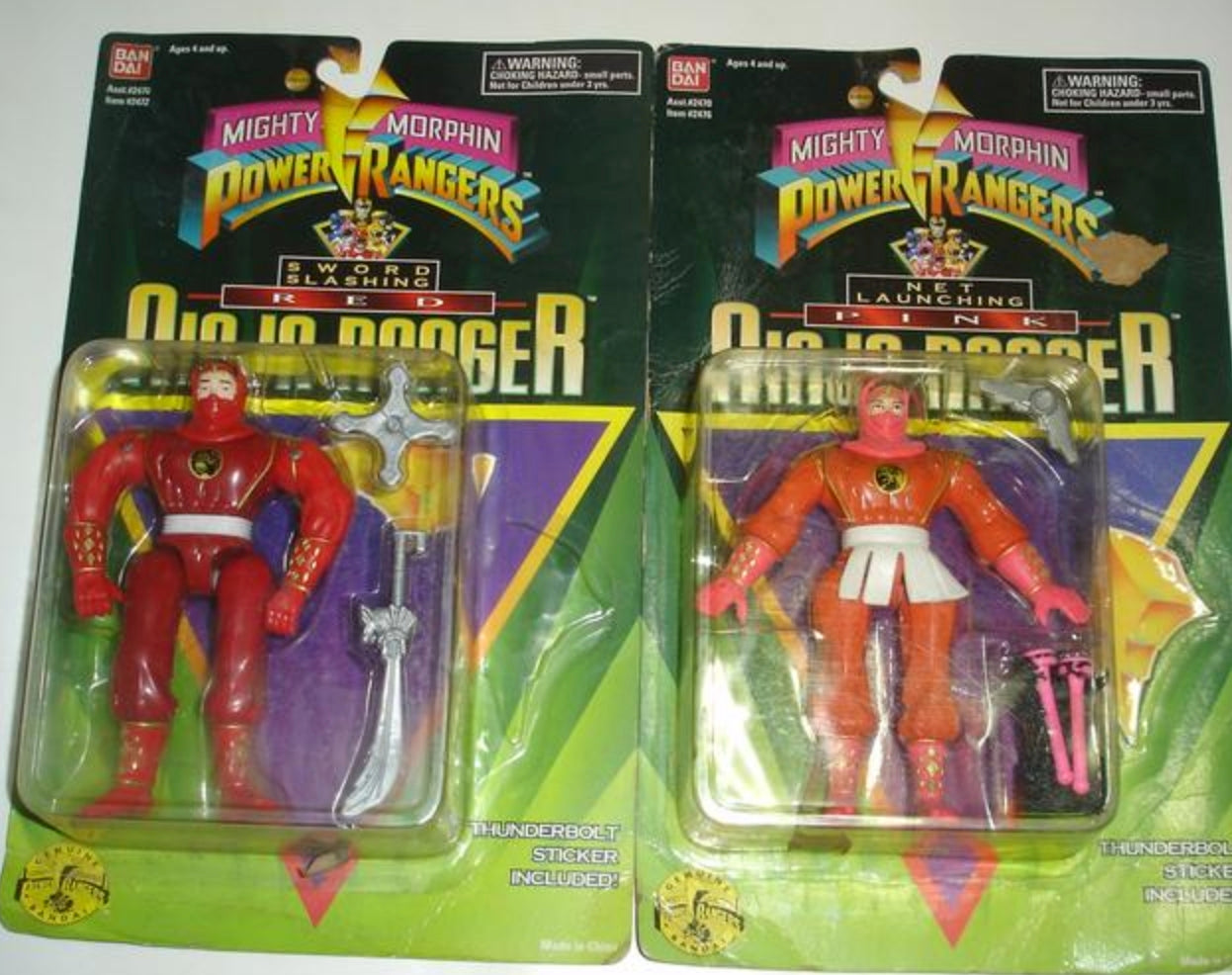 Bandai Power Rangers Ninja Sentai Kakuranger 6 Ranger Fighter Action Figure Set