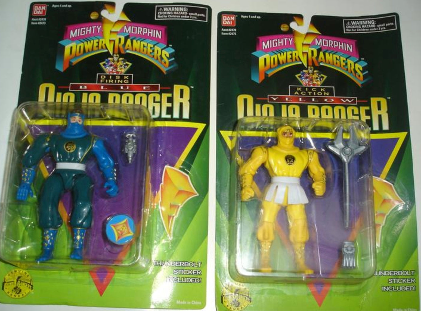 Bandai Power Rangers Ninja Sentai Kakuranger 6 Ranger Fighter Action Figure Set