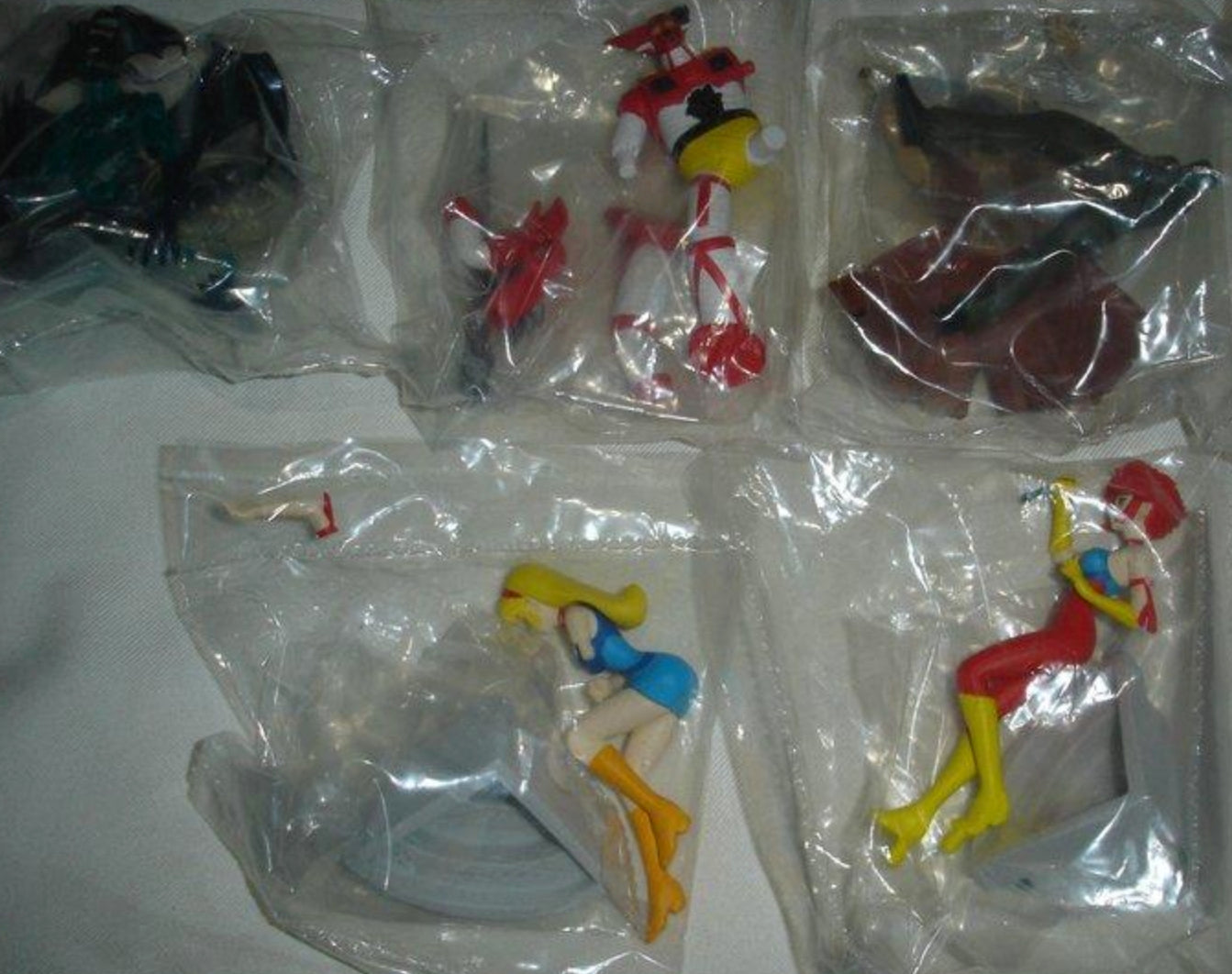 Bandai Nagai Go World HG EX Part 2 5 Trading Figure Set