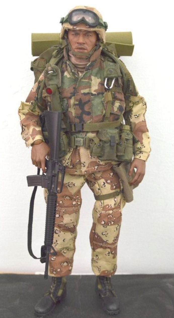 Soldier Story 1/6 12" USMC 1st Battalion 2nd Marine Division Operation Desert Saber Kuwait 1991 Action Figure Used