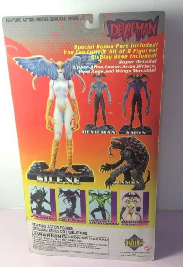 Fewture Devilman Go Nagai Silene Glow in the Dark Limited Clear Black Color ver Trading Figure
