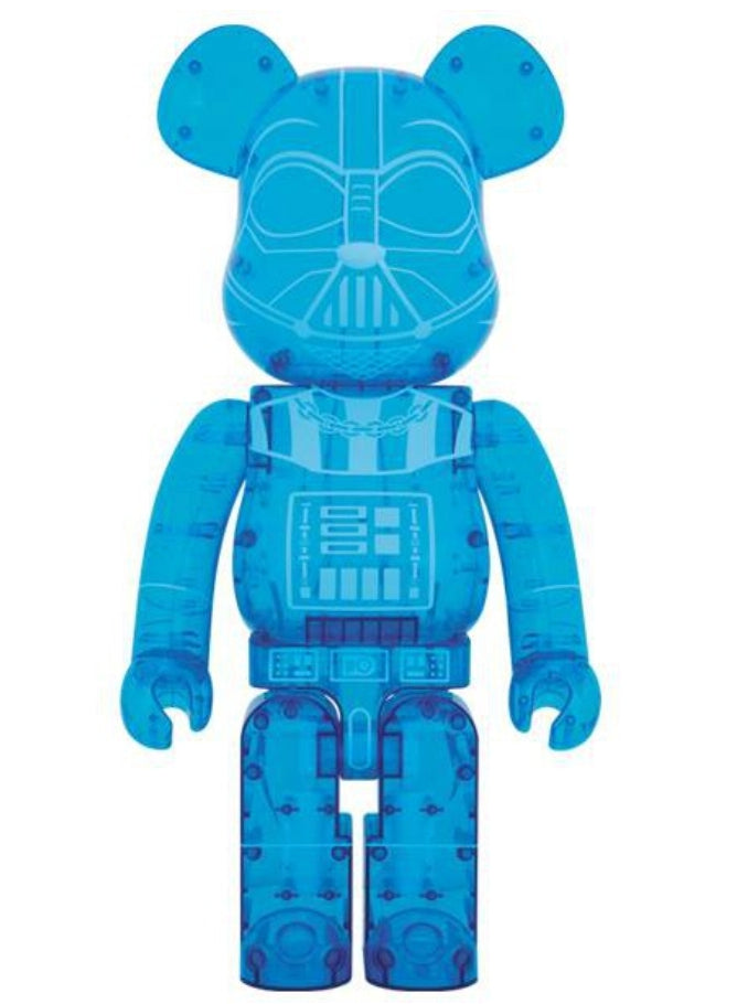 Medicom Toy Be@rbrick 1000% Star Wars Darth Vader Crystal Blue ver 29" Vinyl Figure Used