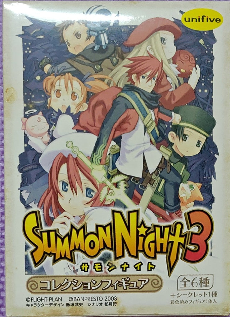 Unifive Summon Night 3 6 Trading Figure Set