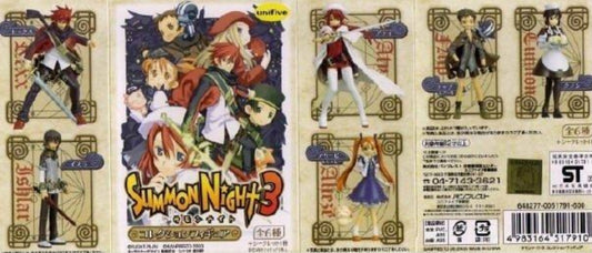 Unifive Summon Night 3 6 Trading Figure Set