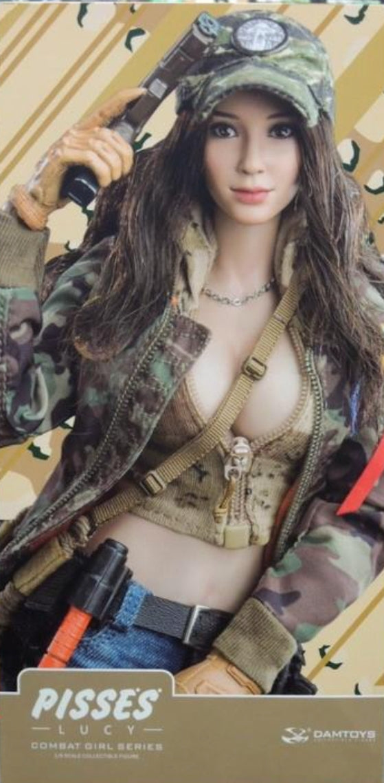 DamToys 1/6 12" Combat Girl Series Pisces Pisses Lucy Action Figure