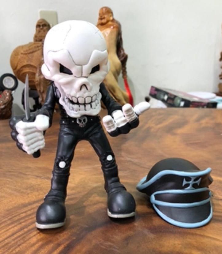 2003 TokyoGuns Takumi Iwase Flying Cat Gunshell Biker 7" Vinyl Figure