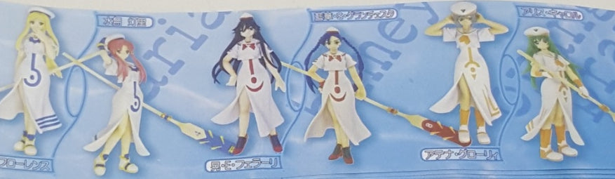 Yujin Aria The Natural Gashapon 6 Trading Figure Set