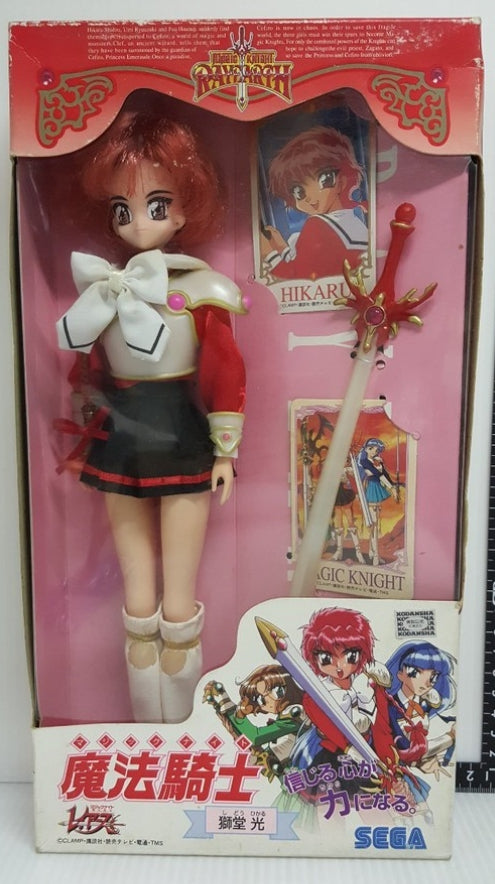Sega Clamp Magic Knight Rayearth Hikaru Shidou Doll Action Figure