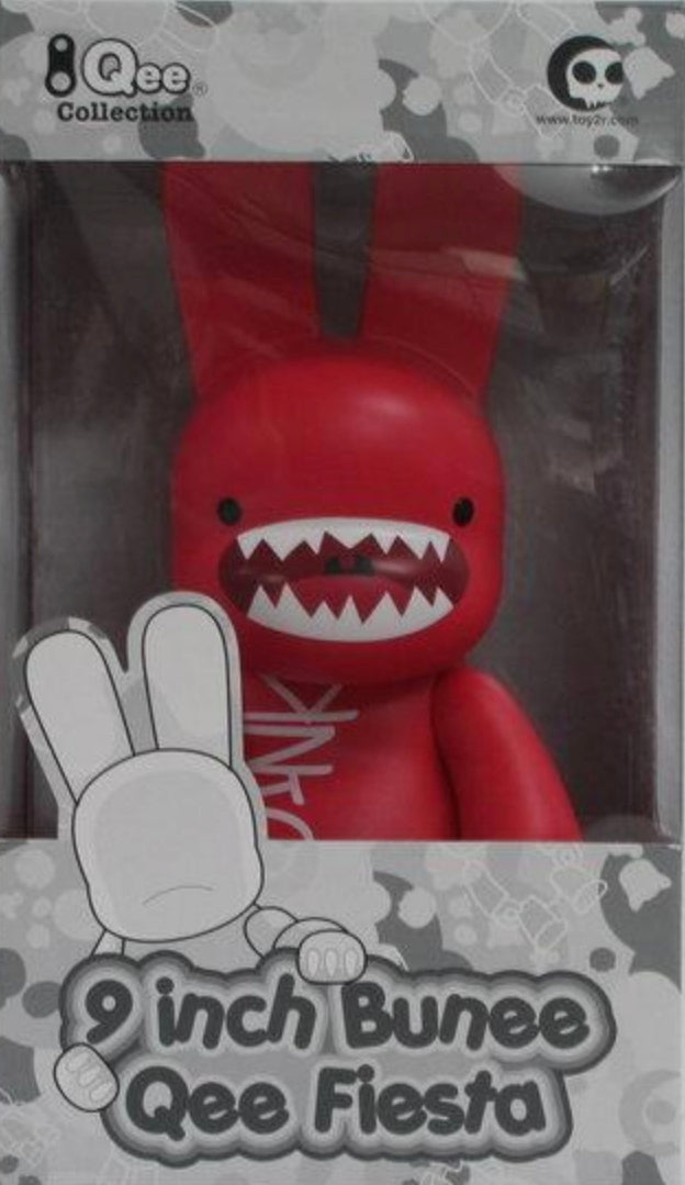 Toy2R 2006 Charlie Calderin Bunee Qee Festa Doink Red ver 9" Vinyl Figure