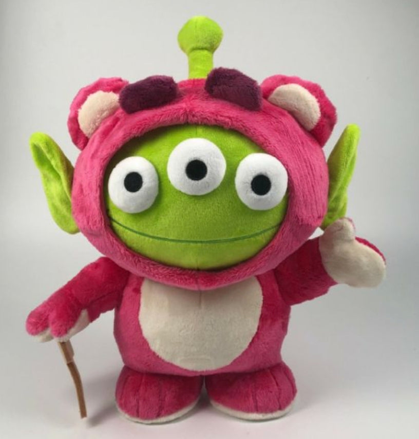Pixar Toy Story Family Mart Limited Aliens Cosplay Party Lotso ver 15" Plush Doll Figure