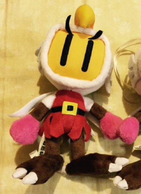 Taiwan Limited Bomberman Hawk Red ver 6" Plush Doll Figure