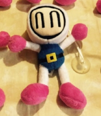 Taiwan Limited Bomberman White ver 6" Plush Doll Figure