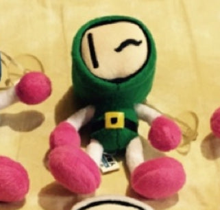 Taiwan Limited Bomberman Green ver 6" Plush Doll Figure