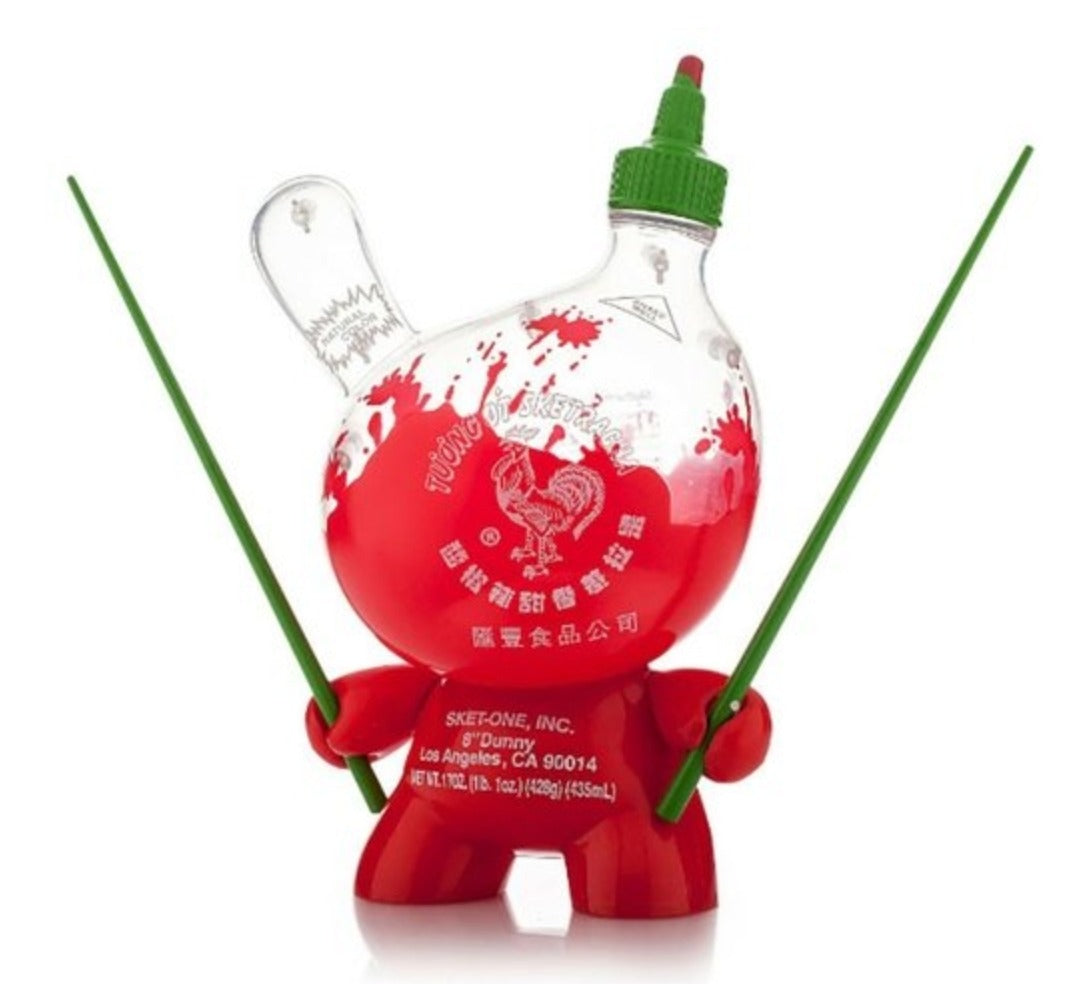 Kidrobot 2016 Sket One Dunny Sketracha Clear ver 8" Vinyl Figure