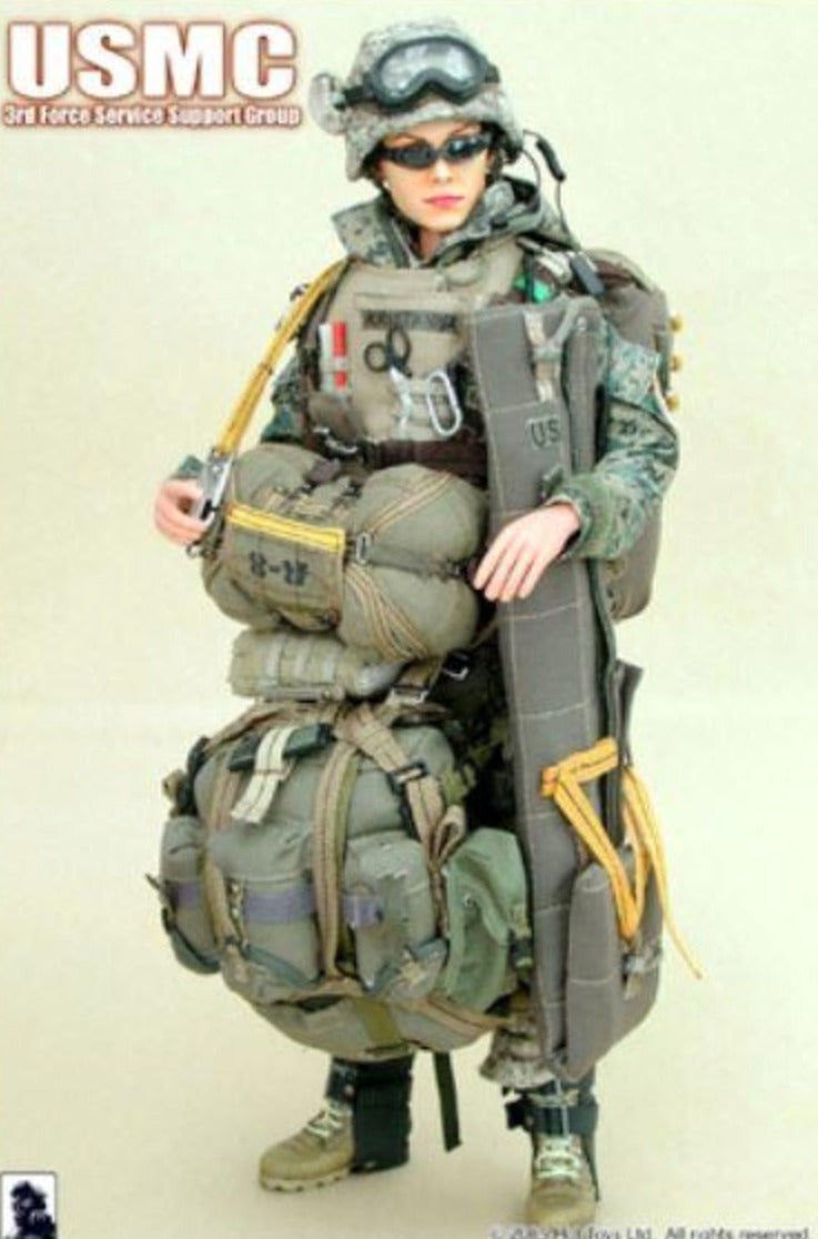 Hot Toys 1/6 12" USMC 3rd Force Service Support Group Action Figure