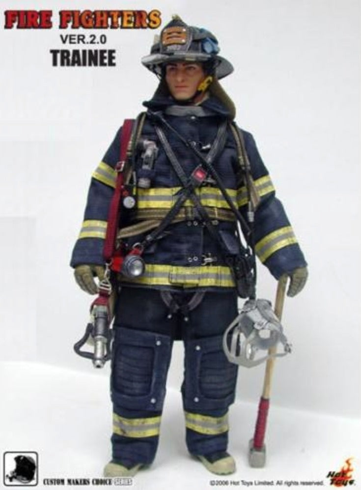 Hot Toys 1/6 12" Military Special Forces DX Fire Fighters ver 2.0 Assortment Lieutenant Trainee 2 Action Figure Set