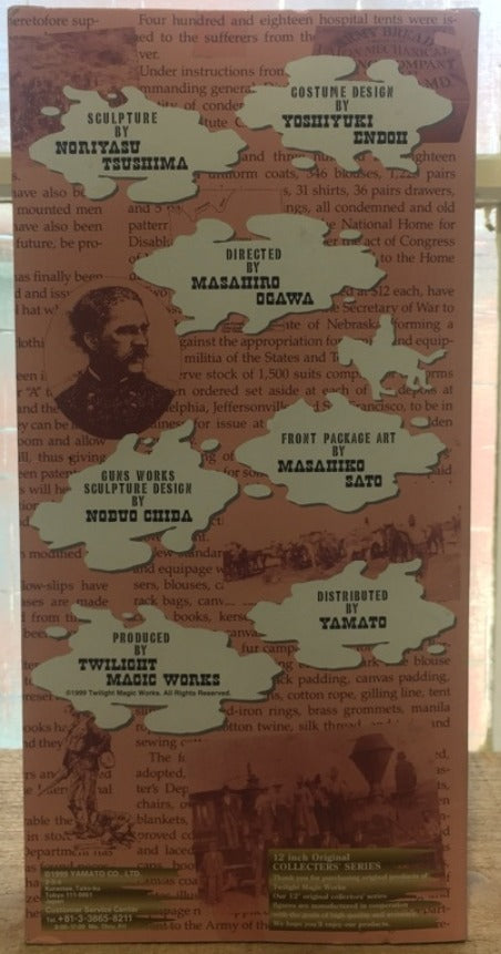 Yamamoto 1/6 12" Wild Western Peace Maker Bounty Hunter Hanna Action Figure