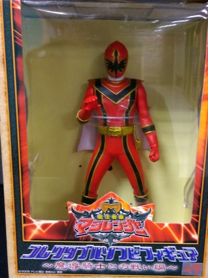 Banpresto 2005 Power Rangers Mystic Force Magiranger Magi Red Fighter 4" Trading Figure