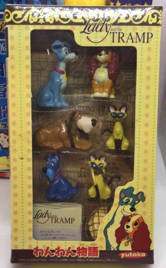 Yutaka 1995 Disney Video Tape Character Collection Vol 12 Lady And The Tramp Trading Figure