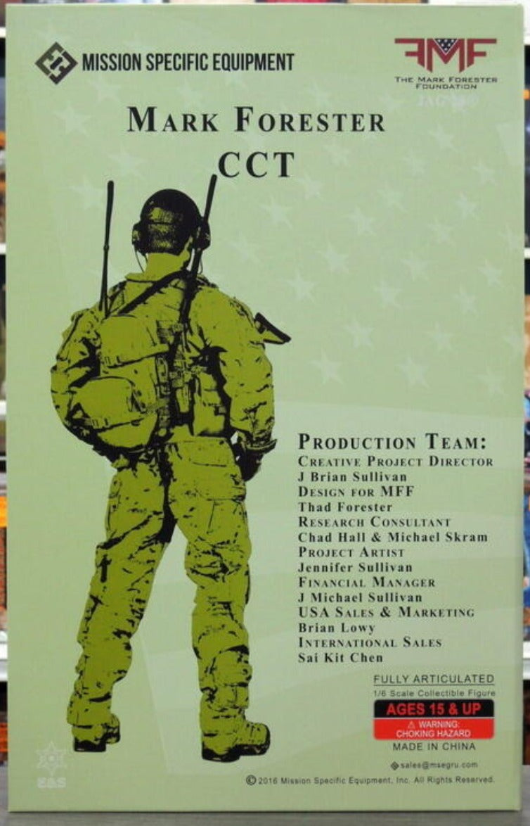 Easy&Simple E&S 1/6 12" Mission Specific Equipment The Mark Forester Foundation CCT Action Figure