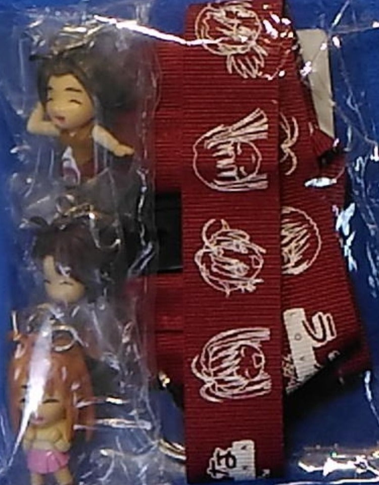 Sega Love Hina 3 Mascot Strap Trading Figure Set