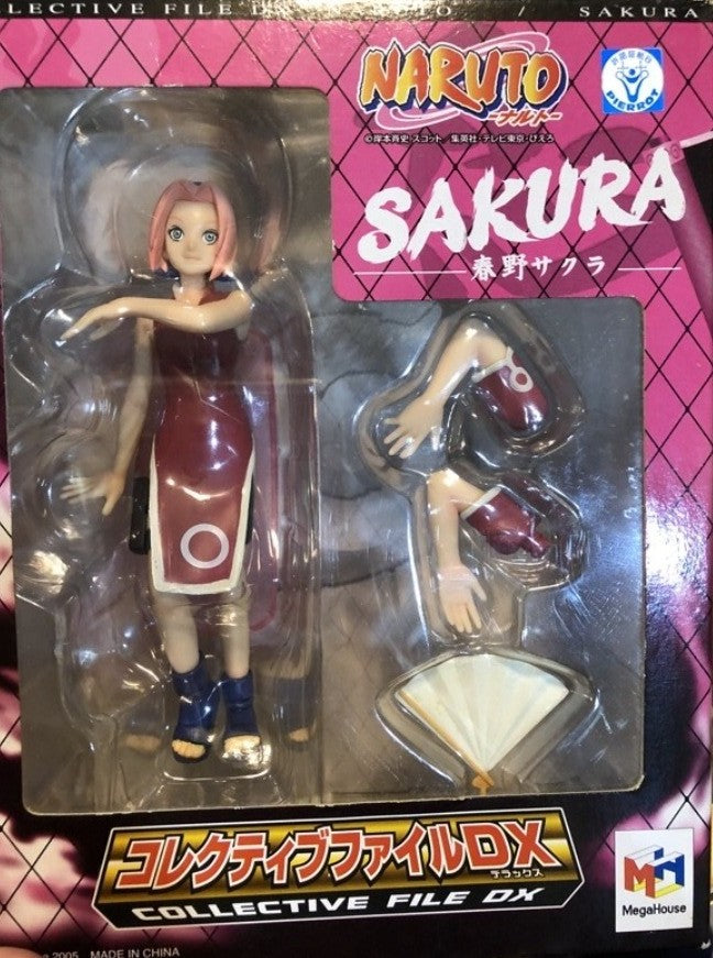 Megahouse 2006 Naruto Collective File DX 6" Sakura Action Figure