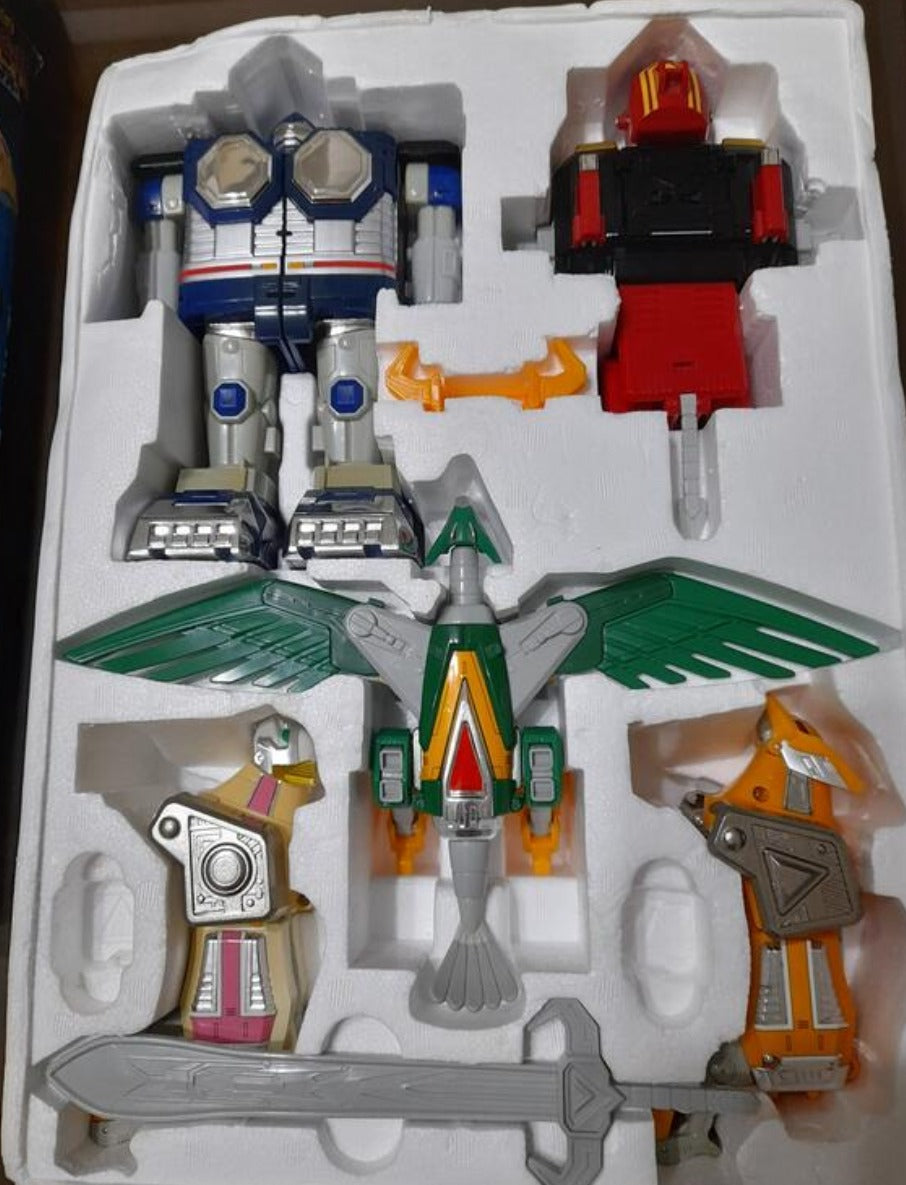 Bandai Power Rangers Lost Galaxy Gingaman DX Chogokin GD-11 Megazord Action Figure