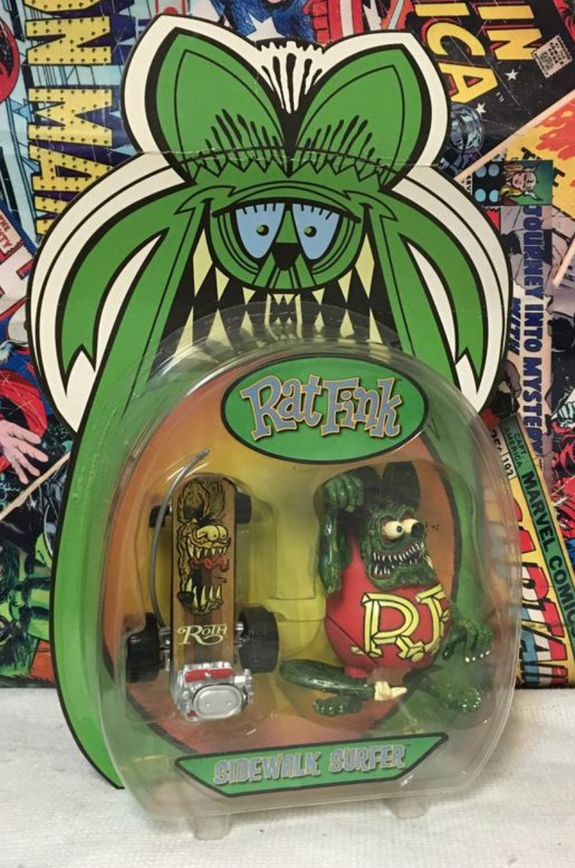 Ed Big Daddy Roth Rat Fink Sidewalk Surfer Grinds ver Action Figure