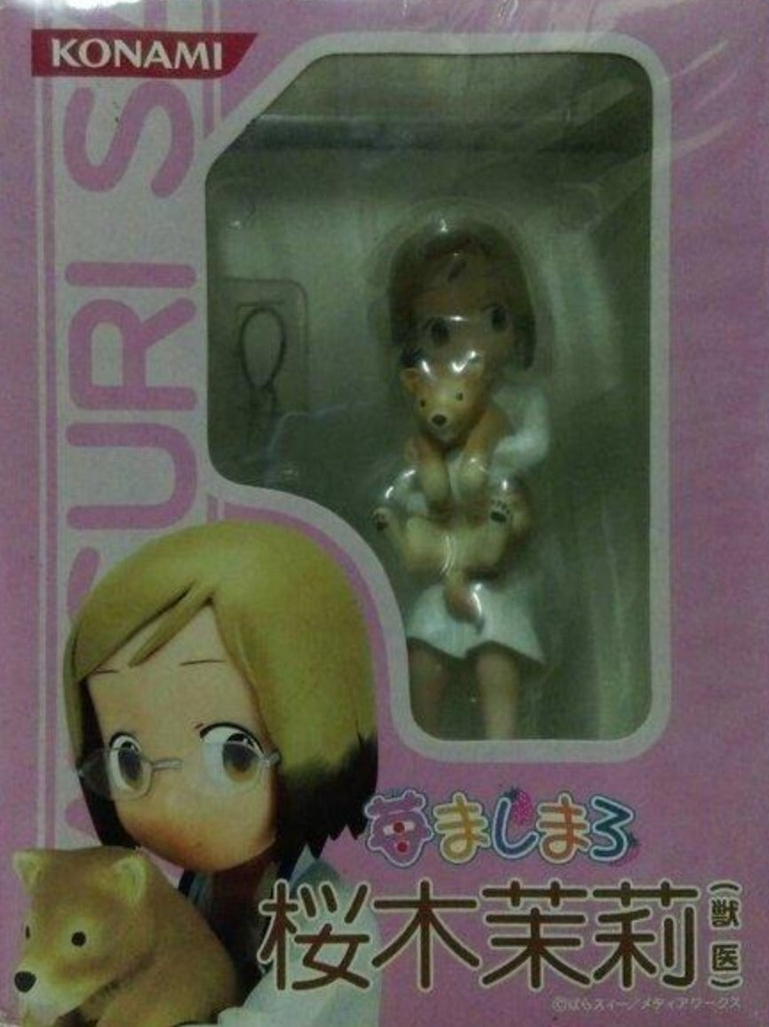 Konami Ichigo Mashimaro Strawberry Marshmallow Sakuragi Matsuri Pvc Figure