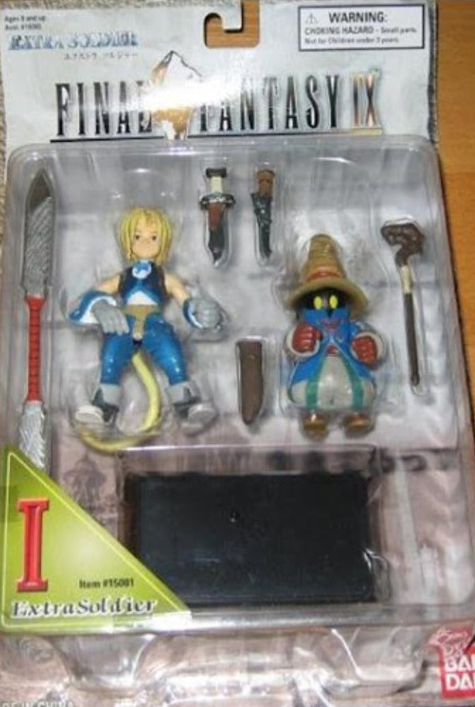 Bandai Final Fantasy IX 9 Guardian Force Extra Soldier No 1 Zidane & Vivi Trading Figure
