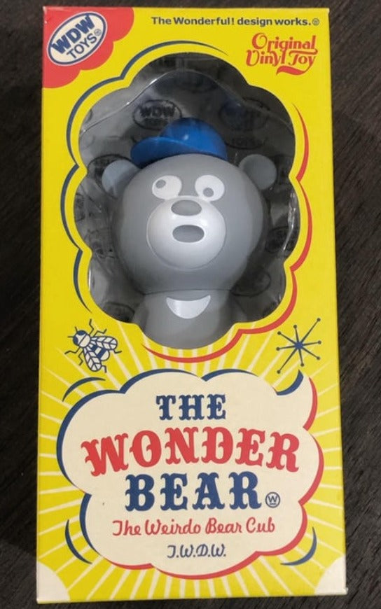 The Wonderful! Design Works Wonder Bear Grey ver 6" Vinyl Figure