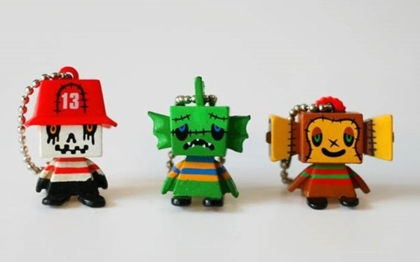 Milky Cartoon Midnight Horror School 3 Strap Trading Figure Set