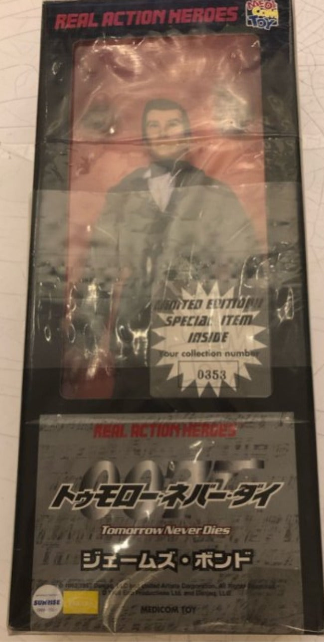 Medicom Toy 1/6 12" RAH Real Action Heroes 007 Tomorrow Never Dies Pierce Brendan Brosnan Action Figure