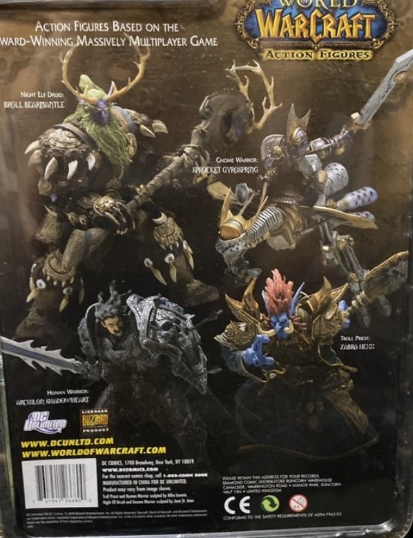 World of Warcraft Series 2 4 Trading Figure Set
