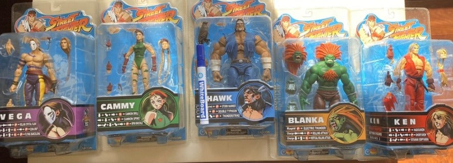 Sota Toys Capcom Street Fighter Series 2 5 Action Figure Set