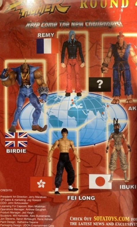 Sota Toys Capcom Street Fighter Series 4 5 Action Figure Set