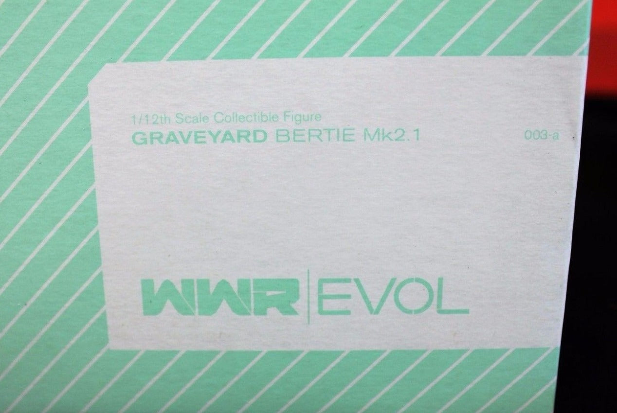 ThreeA 3A Toys 1/12 Ashley Wood WWR Bertie Graveyard MK2.1 Evol GID ver Action Figure