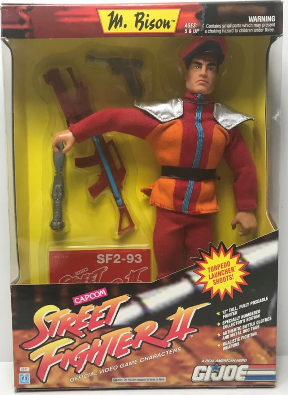 Hasbro 1/6 12" GI Joe 1993 Capcom Street Fighter II M Bison Action Figure